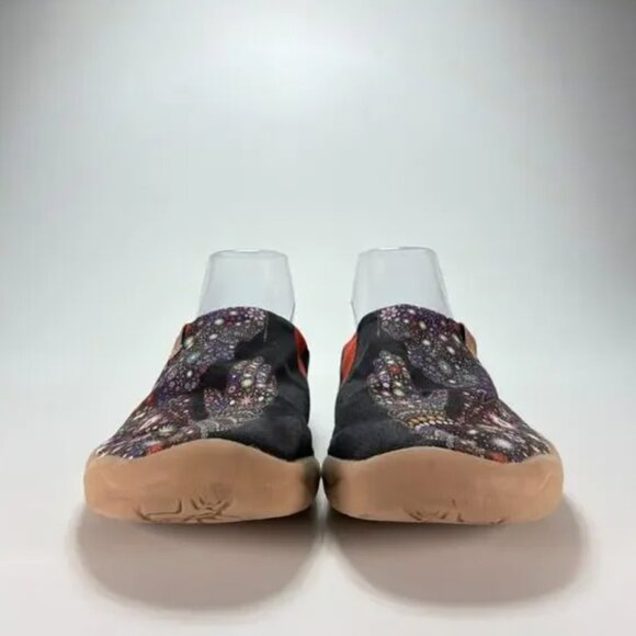 UIN Shoes Pray for Goodness Canvas Slip On Walking Loafers Women's Size 10.5 - Picture 3 of 6